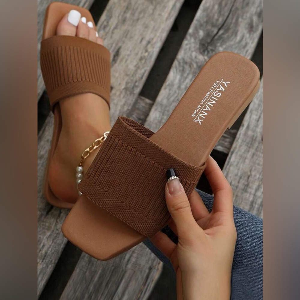 Brown Summer Beach Sandals